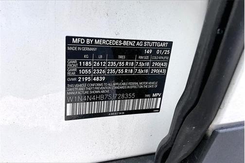 2025 Mercedes-Benz GLA 250 Base 4MATIC