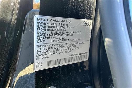 2025 Audi SQ8 4.0T Premium Plus