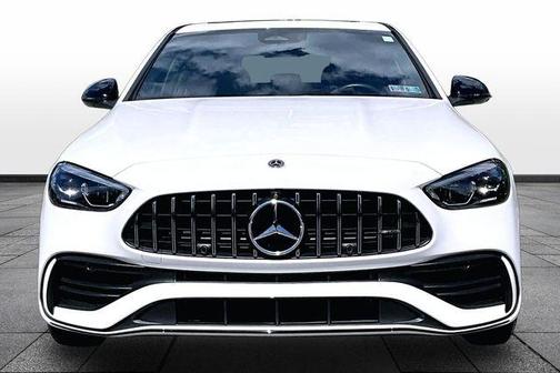 Polar White 2023 Mercedes-Benz AMG C 43 Base 4MATIC