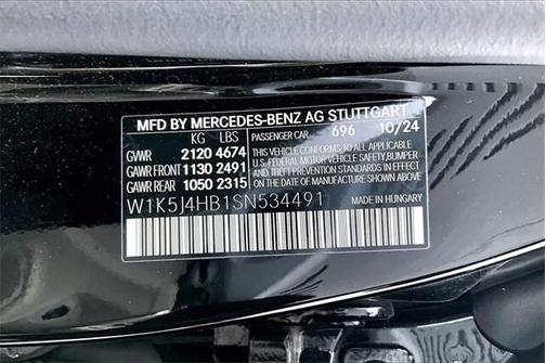 2025 Mercedes-Benz CLA 250 Base 4MATIC