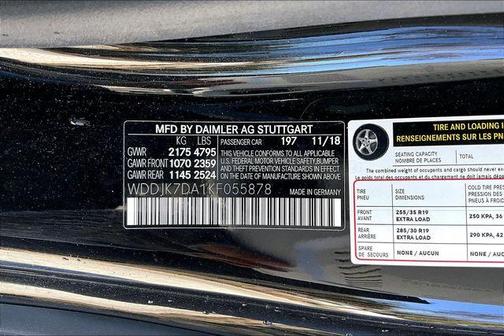 2019 Mercedes-Benz SL 550 