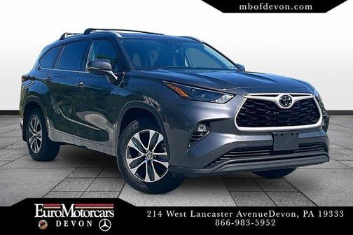 Magnetic Gray Metallic 2022 Toyota Highlander XLE