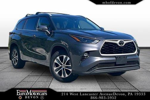 Magnetic Gray Metallic 2022 Toyota Highlander XLE