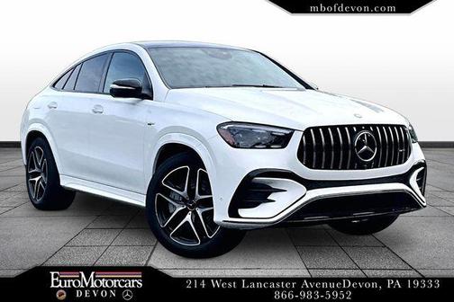 Polar White 2024 Mercedes-Benz AMG GLE 53