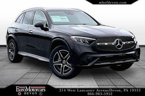 Black 2026 Mercedes-Benz GLC 350e Base 4MATIC
