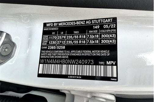2022 Mercedes-Benz GLB 250 Base 4MATIC