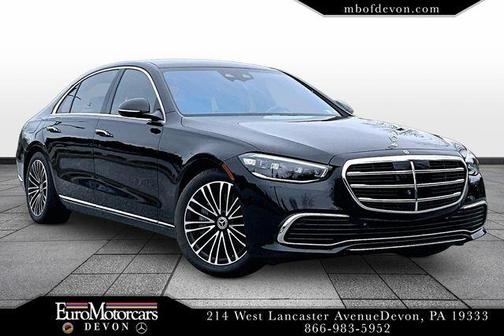 Black 2023 Mercedes-Benz S-Class S 500 4MATIC