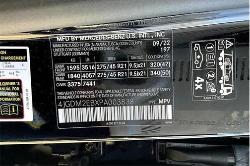 2023 Mercedes-Benz EQS 450 Base 4MATIC