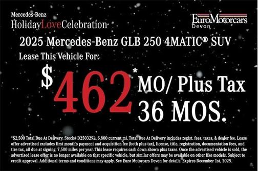 2025 Mercedes-Benz GLB 250 Base 4MATIC