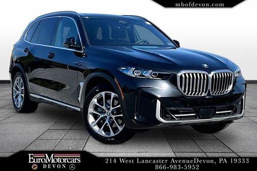 Black Sapphire Metallic 2024 BMW X5 xDrive40i