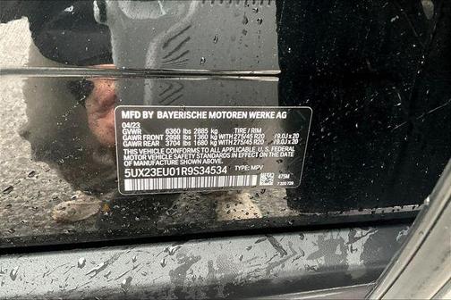 Black Sapphire Metallic 2024 BMW X5 xDrive40i