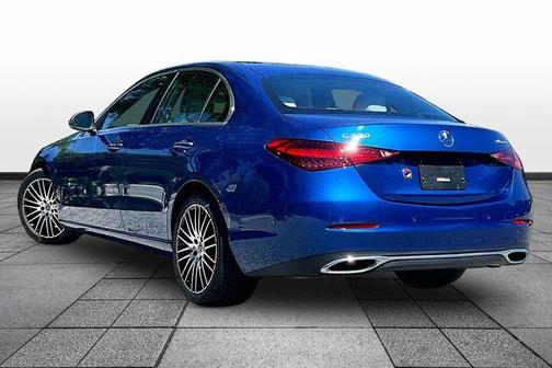 Blue 2024 Mercedes-Benz C-Class C 300 4MATIC