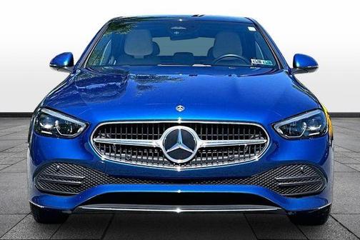 Blue 2024 Mercedes-Benz C-Class C 300 4MATIC