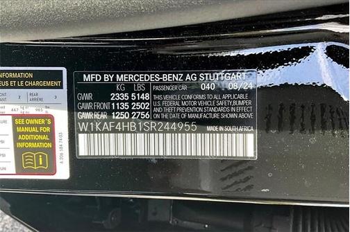 2025 Mercedes-Benz C-Class C 300 4MATIC