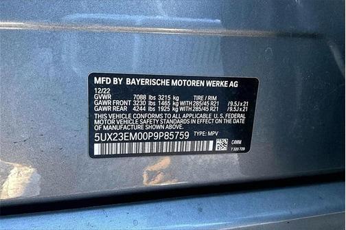 2023 BMW X7 xDrive40i