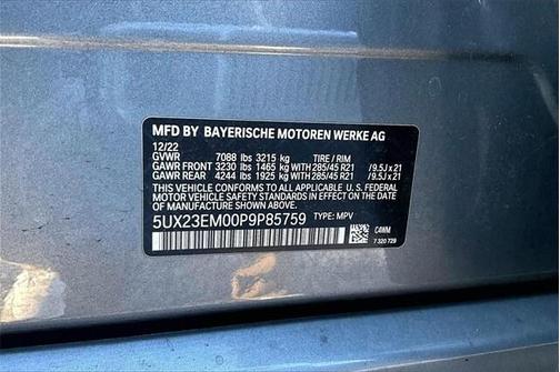 2023 BMW X7 xDrive40i