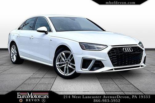 Ibis White 2020 Audi A4 45 Premium
