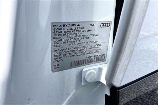 2025 Audi Q5 2.0T quattro Premium