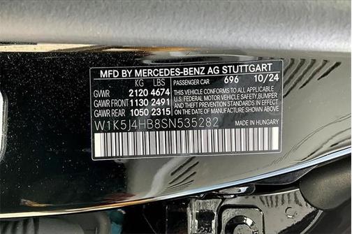 2025 Mercedes-Benz CLA 250 Base 4MATIC