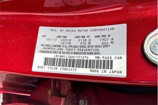 2017 Mazda Mazda3 Touring 2.5