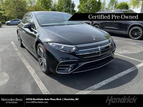 Obsidian Black Metallic 2025 Mercedes-Benz EQS 450+