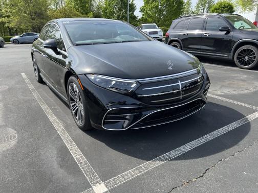 Obsidian Black Metallic 2025 Mercedes-Benz EQS 450+