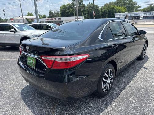Black 2016 Toyota Camry LE