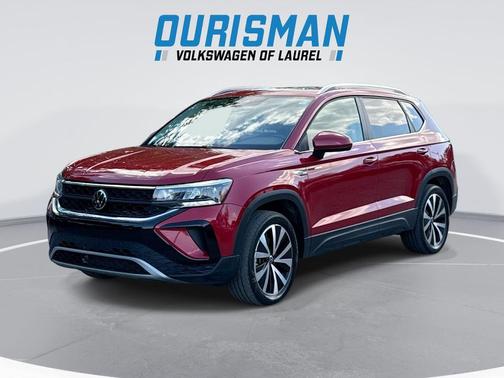 Kings Red Metallic 2023 Volkswagen Taos 1.5T SE