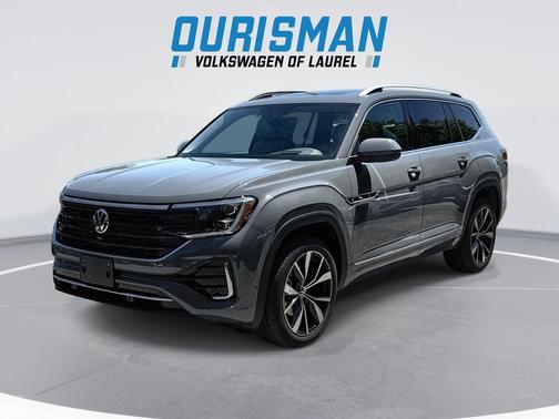 Pure Gray 2026 Volkswagen Atlas 2.0T SEL Premium R-Line 4MOTION