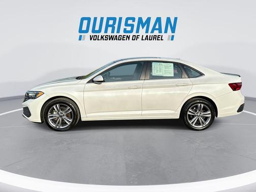 Opal White 2023 Volkswagen Jetta 1.5T SE