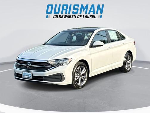 Opal White 2023 Volkswagen Jetta 1.5T SE