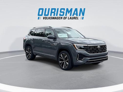 Pure Gray 2026 Volkswagen Atlas 2.0T SEL Premium R-Line 4MOTION