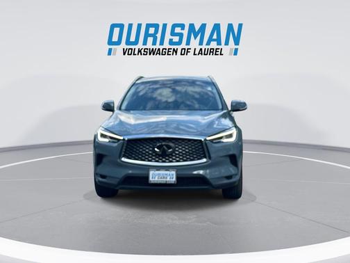 Slate Gray 2025 INFINITI QX50 Luxe AWD