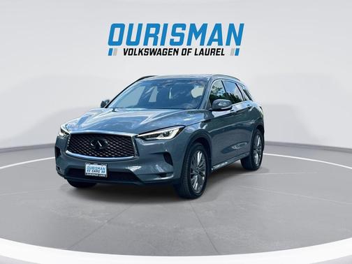 Slate Gray 2025 INFINITI QX50 Luxe AWD
