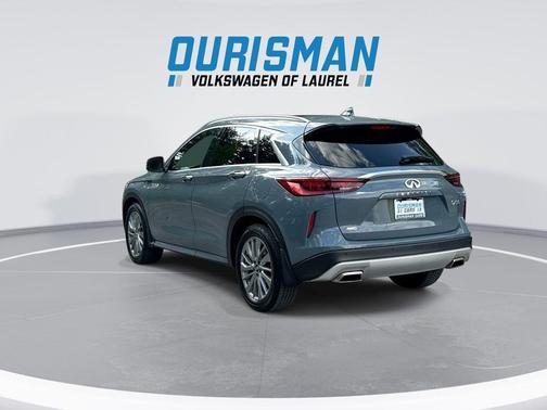 Slate Gray 2025 INFINITI QX50 Luxe AWD