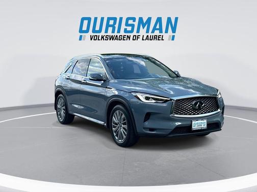 Slate Gray 2025 INFINITI QX50 Luxe AWD