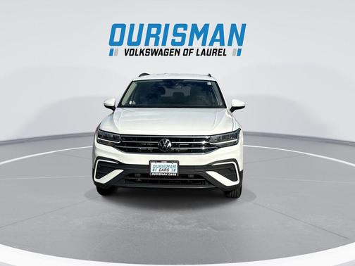Pure White 2024 Volkswagen Tiguan 2.0T S 4MOTION
