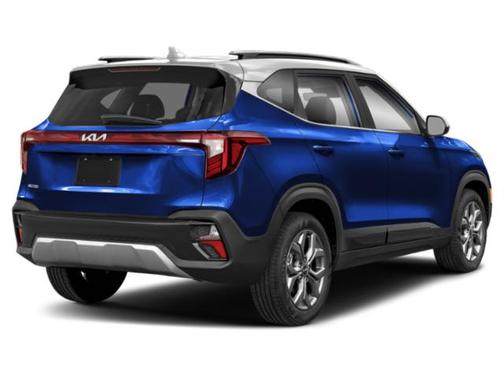 Dark Ocean Blue/White Roof 2024 Kia Seltos S