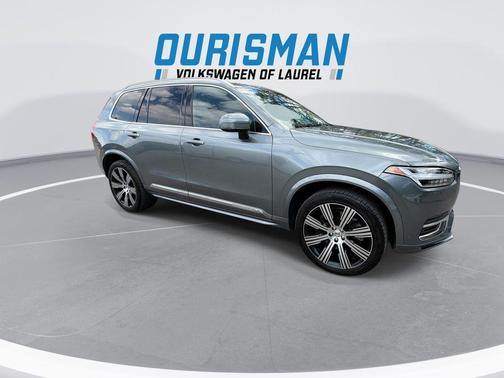 Osmium Grey Metallic 2020 Volvo XC90 Hybrid T8 Inscription 7 Passenger
