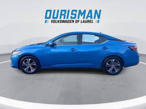 Electric Blue Metallic 2022 Nissan Sentra SV