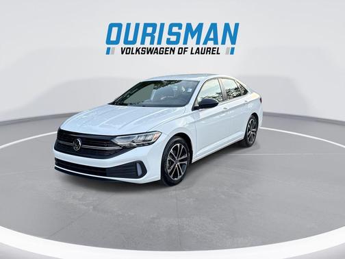 Pure White 2023 Volkswagen Jetta 1.5T Sport