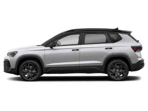 Pure White w/Deep Black Roof 2027 Volkswagen Taos SE Black