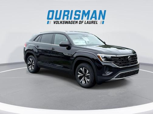 deep black pearl 2026 Volkswagen Atlas Cross Sport 2.0T SE
