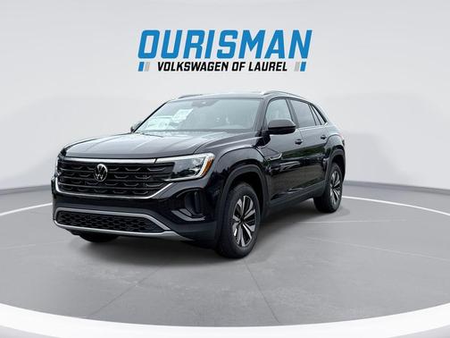 deep black pearl 2026 Volkswagen Atlas Cross Sport 2.0T SE