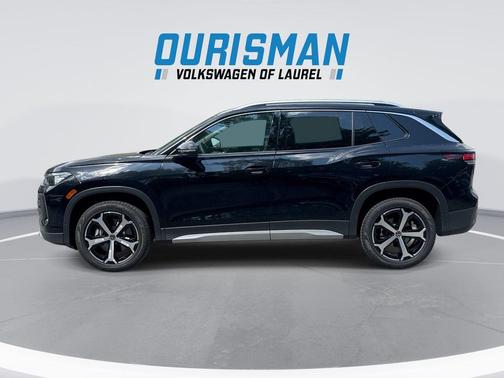 deep black pearl 2026 Volkswagen Tiguan 2.0T SE 4MOTION