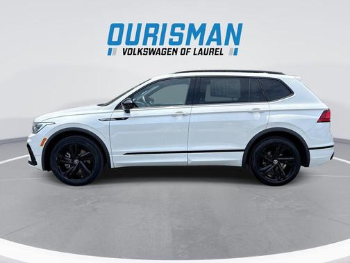 Opal White 2023 Volkswagen Tiguan 2.0T SE R-Line Black