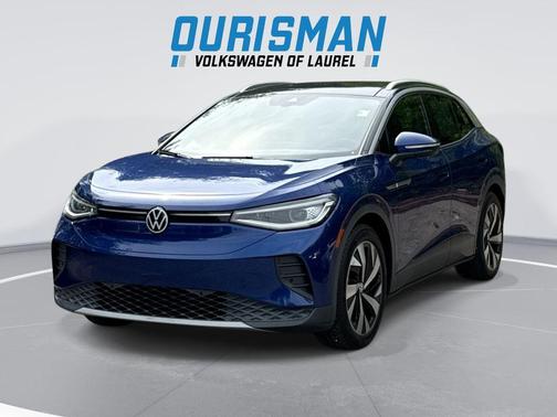 Blue Metallic 2021 Volkswagen ID.4 Pro S