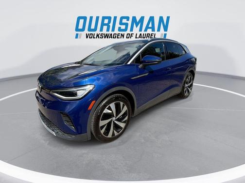 Blue Metallic 2021 Volkswagen ID.4 Pro S