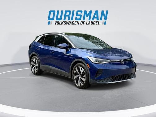 Blue Metallic 2021 Volkswagen ID.4 Pro S