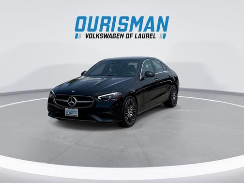 Black 2025 Mercedes-Benz C-Class C 300